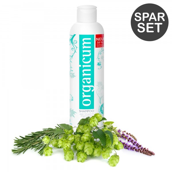 Multipack: 3x organicum Shampoo (each 350ml)